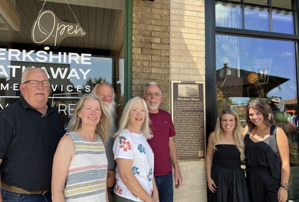 Murdock House Plaque Installed