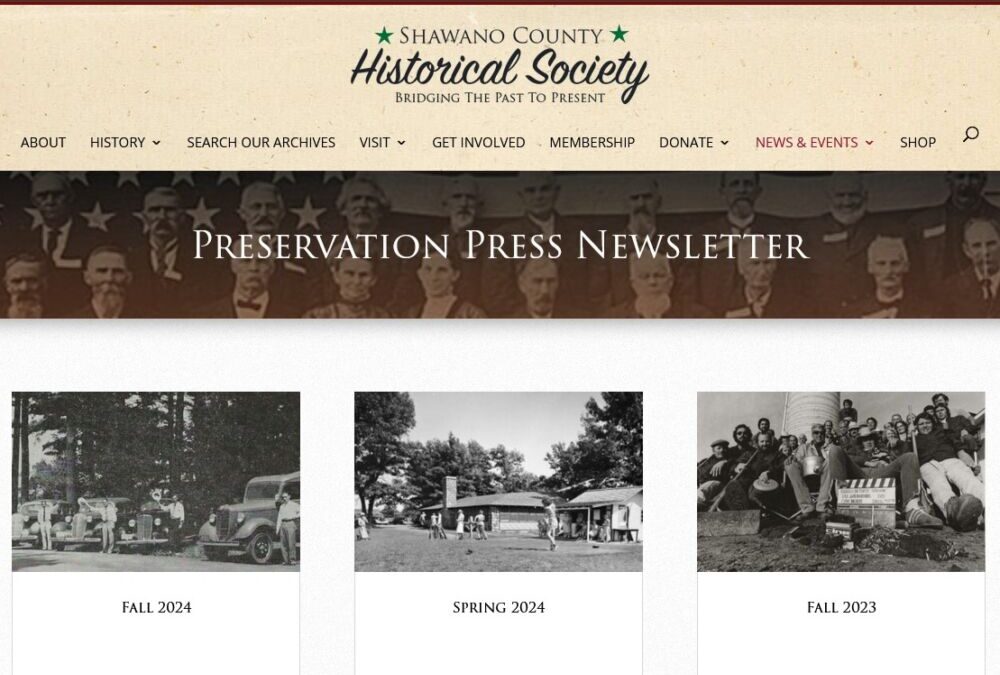 Fall 2024 Preservation Press Newsletter