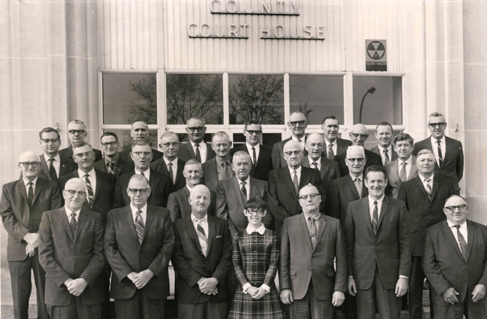 Shawano County Board 1970-71