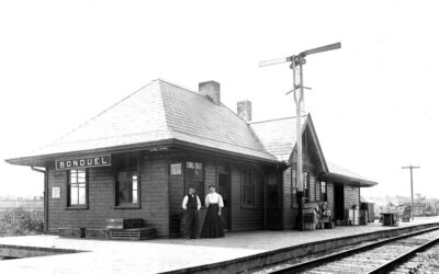 C&NW Depot In Bonduel